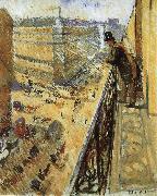 Streetscape Edvard Munch